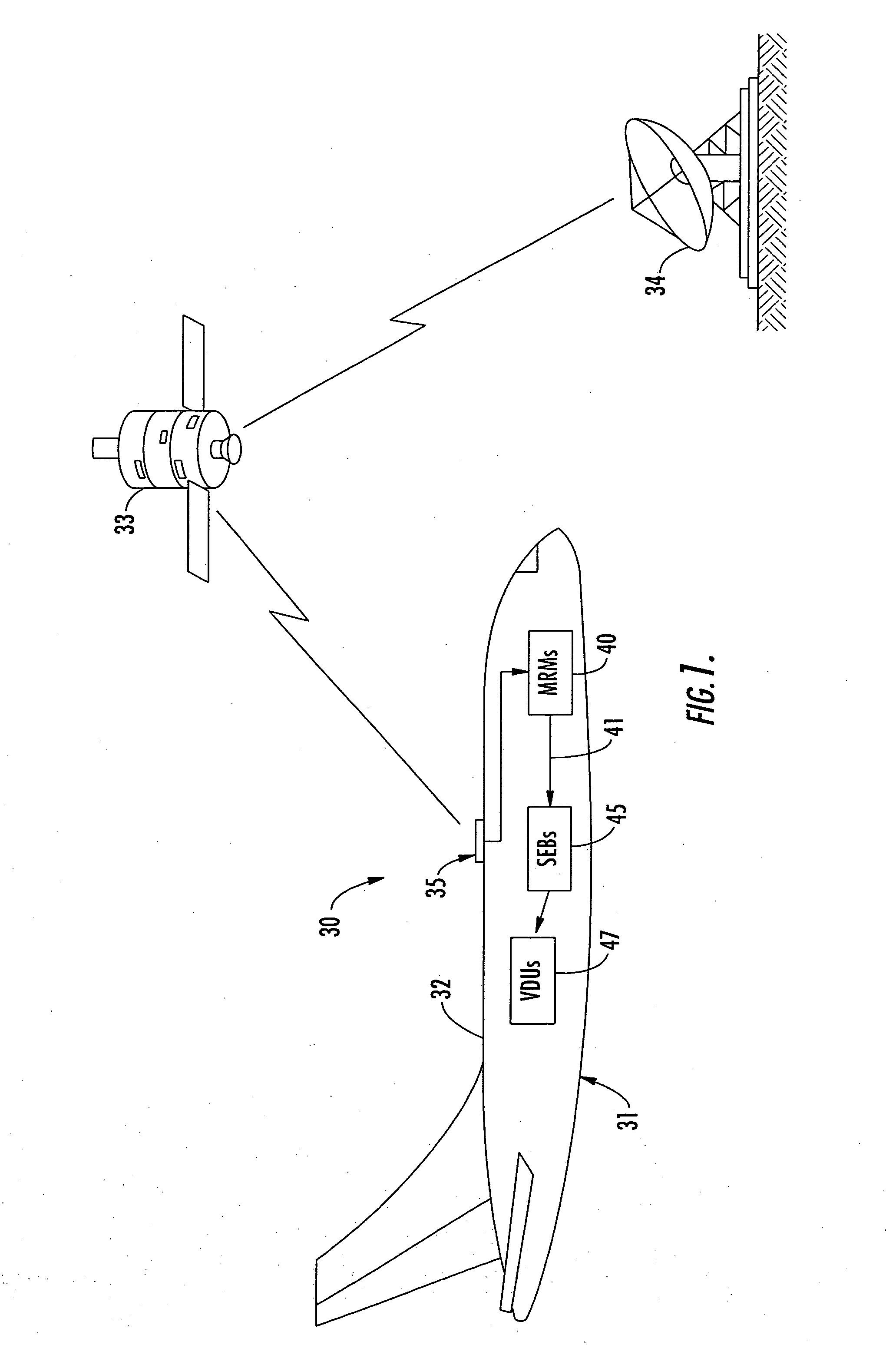 Aircraft in-flight entertainment system including digital radio service and associated methods