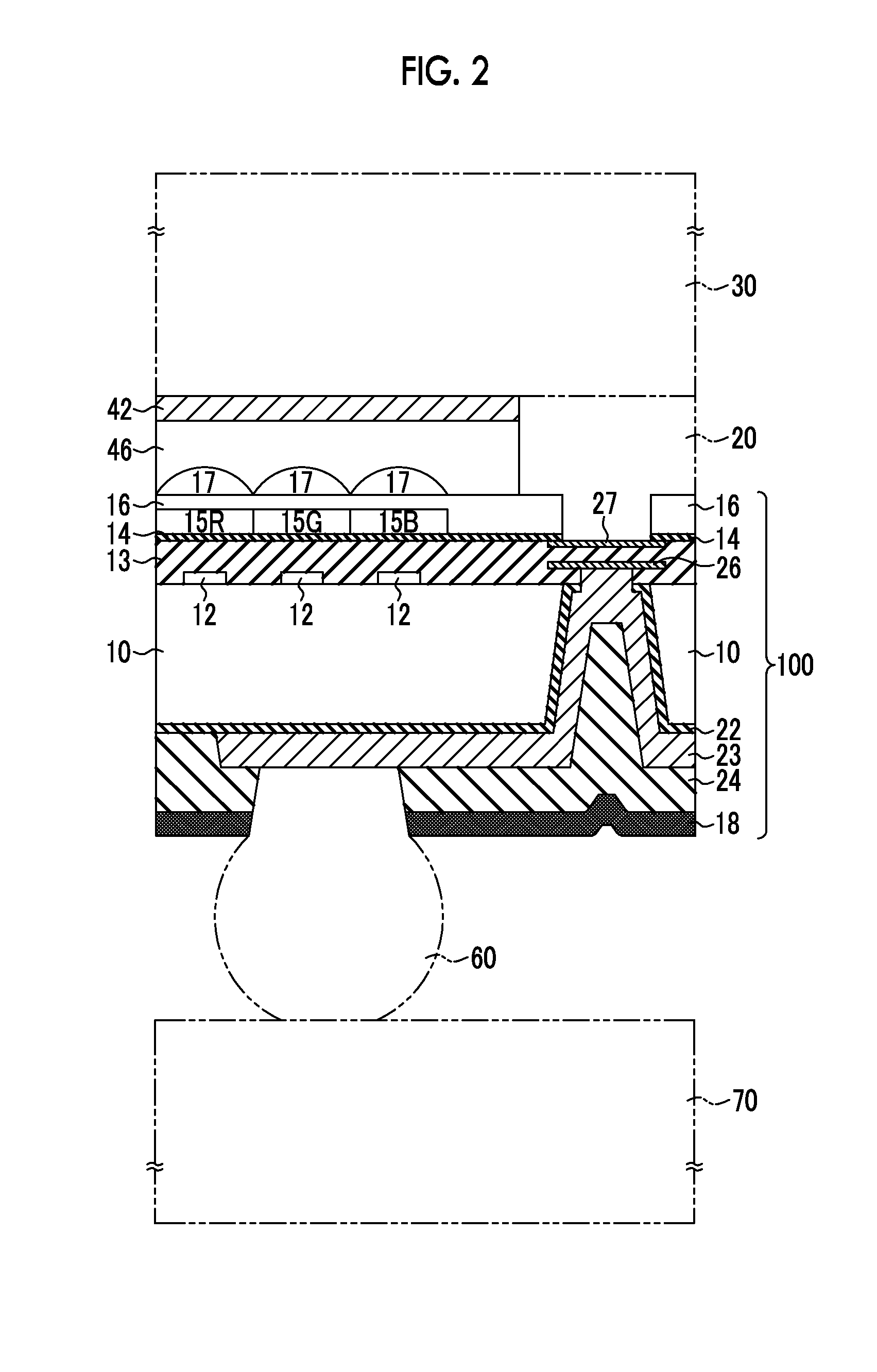 Near-infrared absorbing composition, near-infrared blocking filter, method for producing near-infrared blocking filter, camera module and method for manufacturing camera module