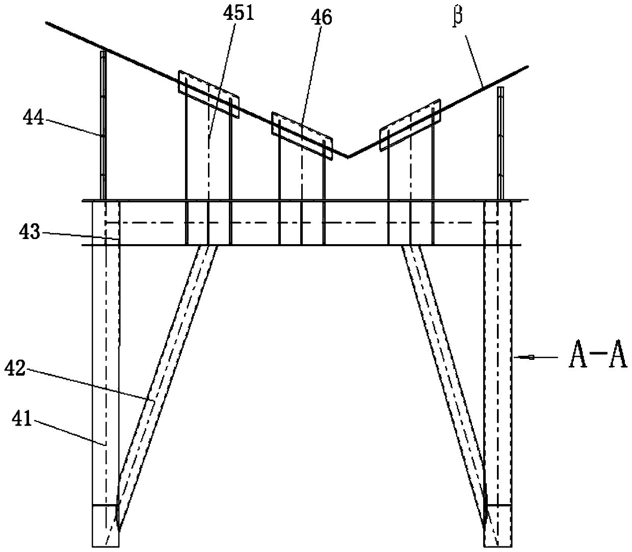 Support regulating block used for large special-shaped member installation combined type support system