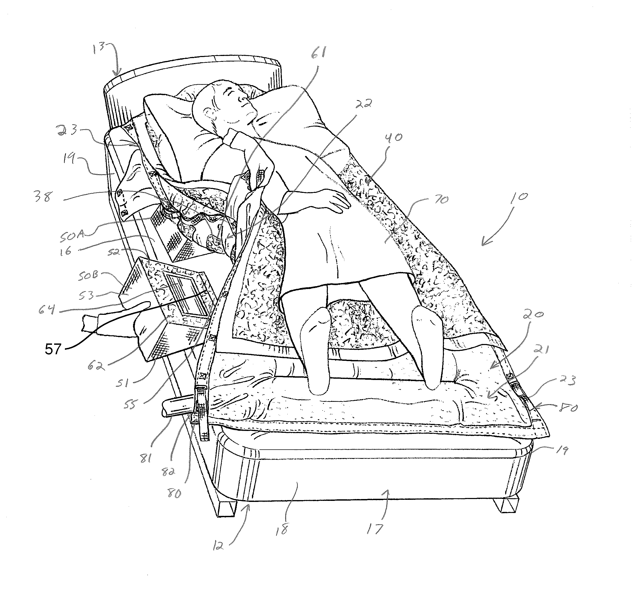 Apparatus and System for Boosting, Transferring, Turning and Positioning a Patient