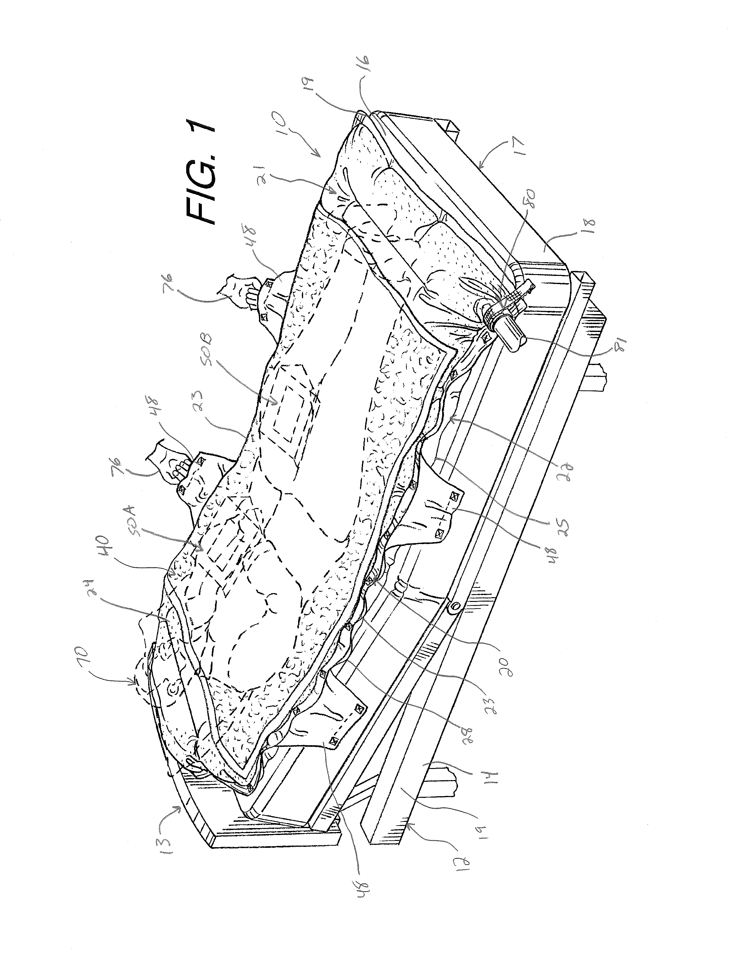 Apparatus and System for Boosting, Transferring, Turning and Positioning a Patient