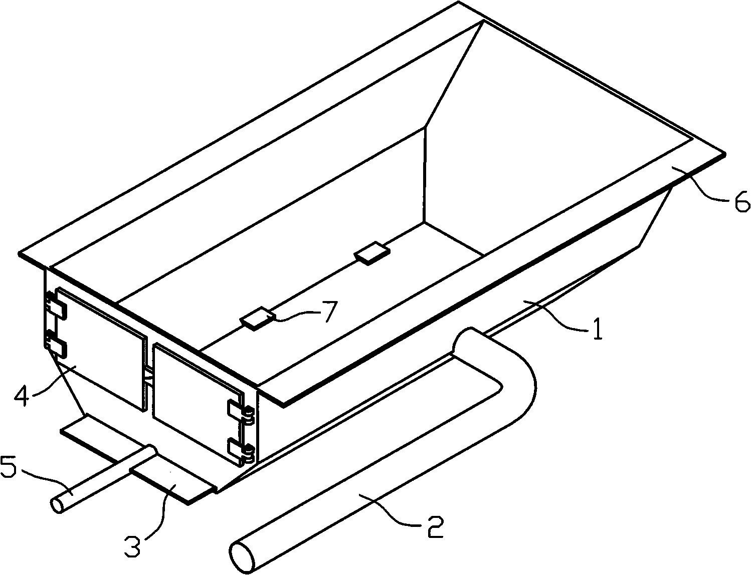 Energy-saving booster box of stove for roasting tobacco