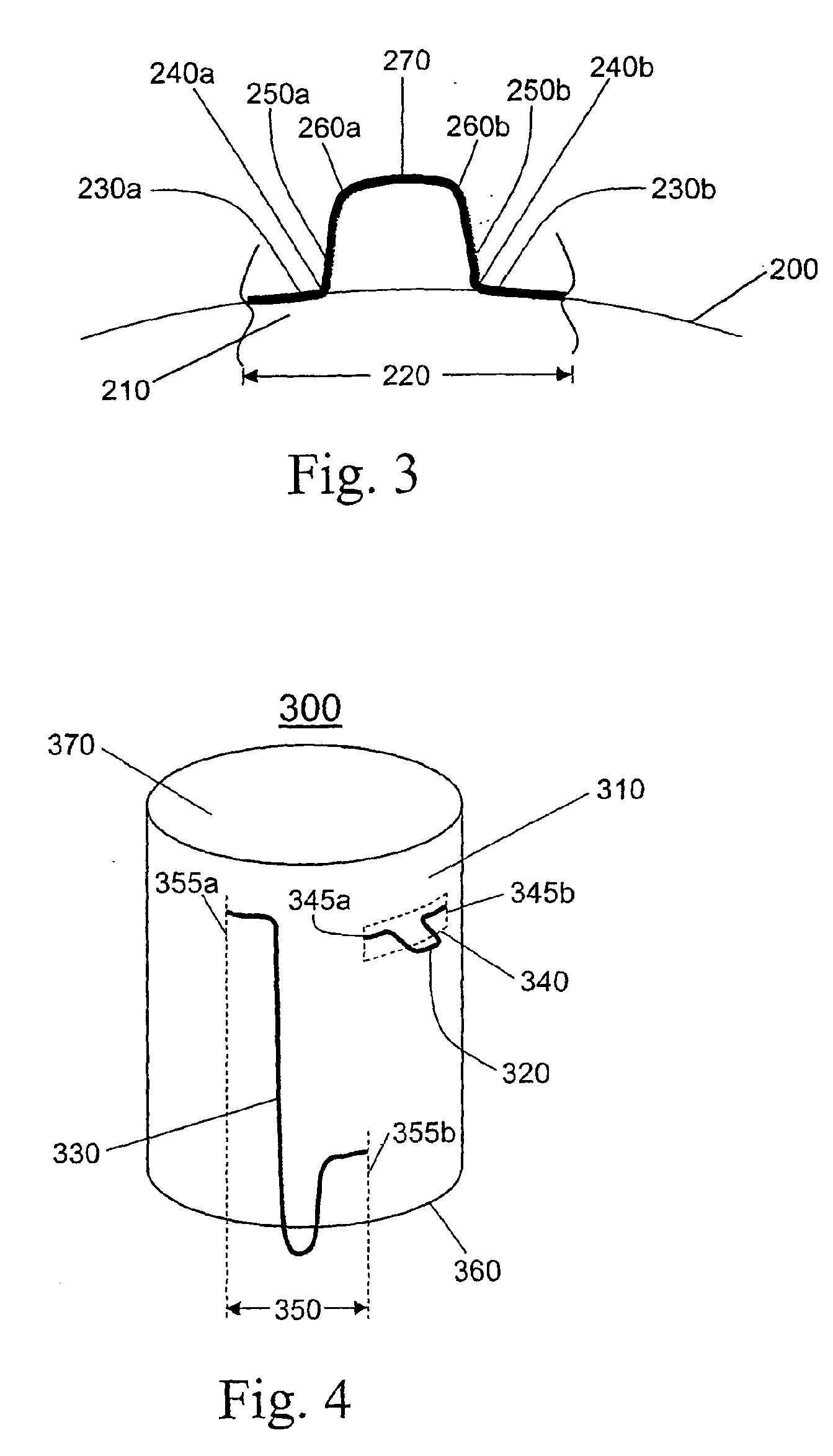 Electric component with winding and tapping
