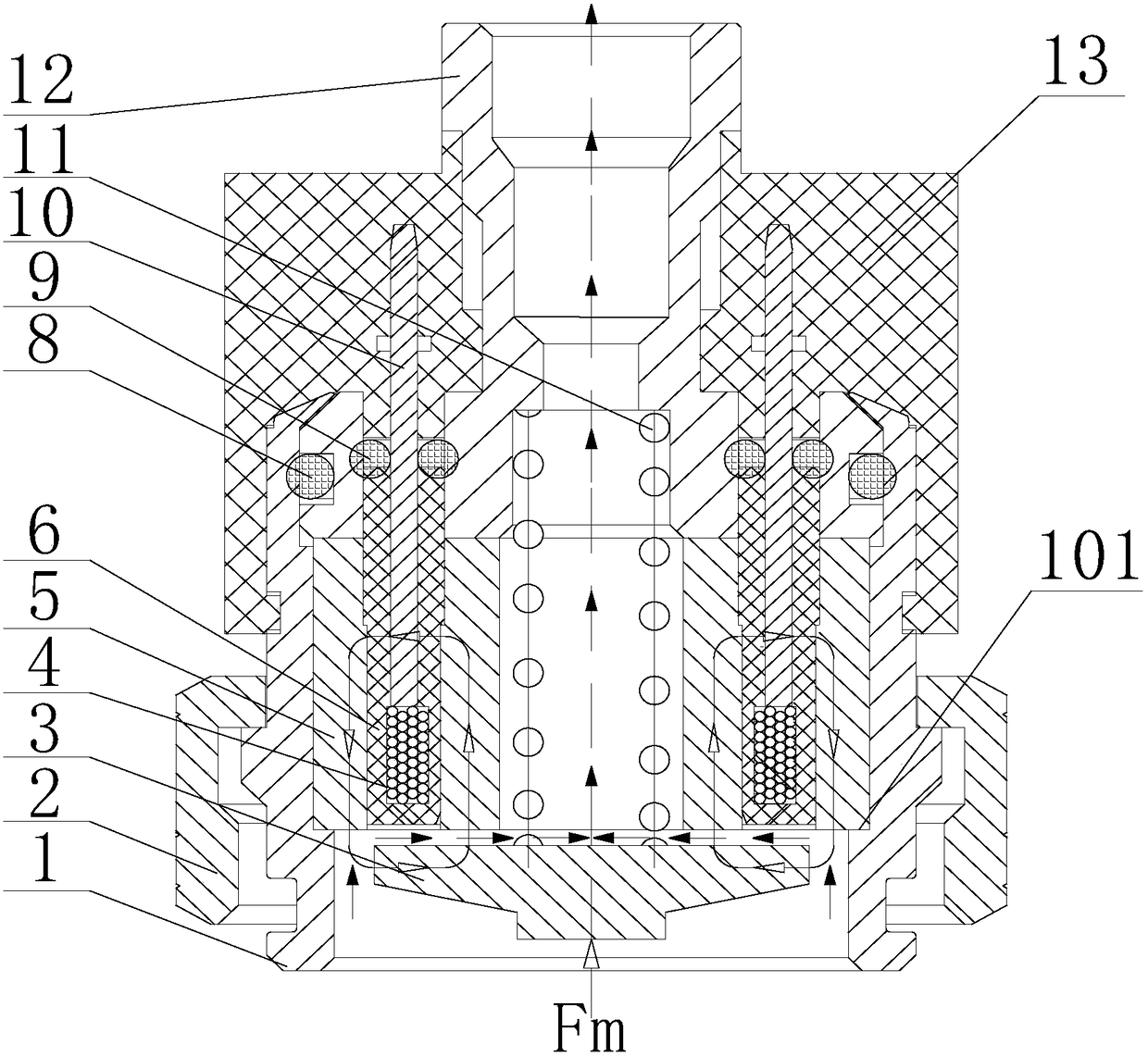 Thermally sealed electromagnet assembly