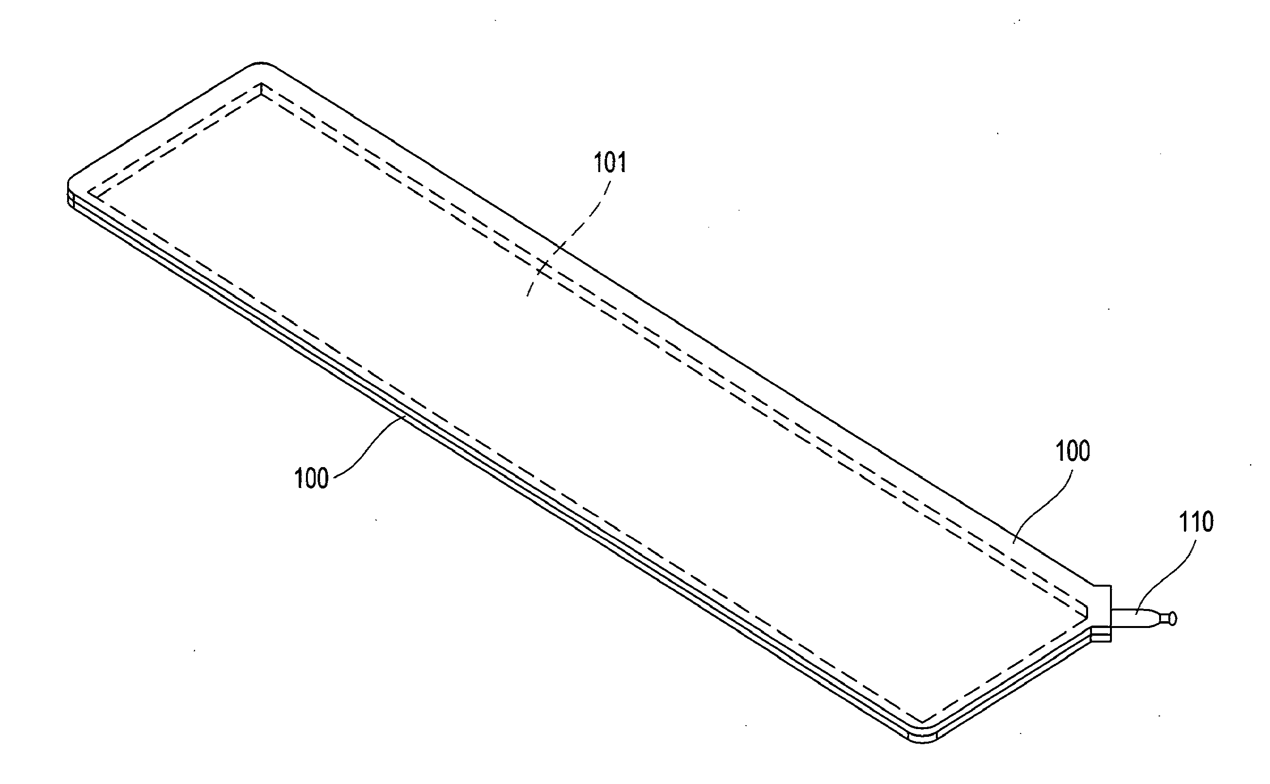 Structure of heat plate