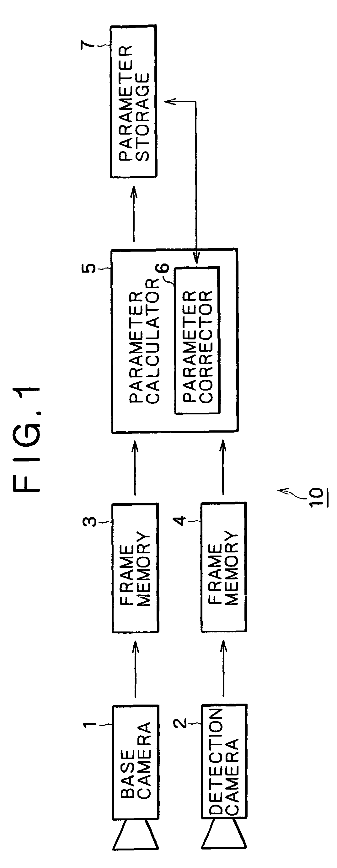 Camera calibration device and method, and computer system