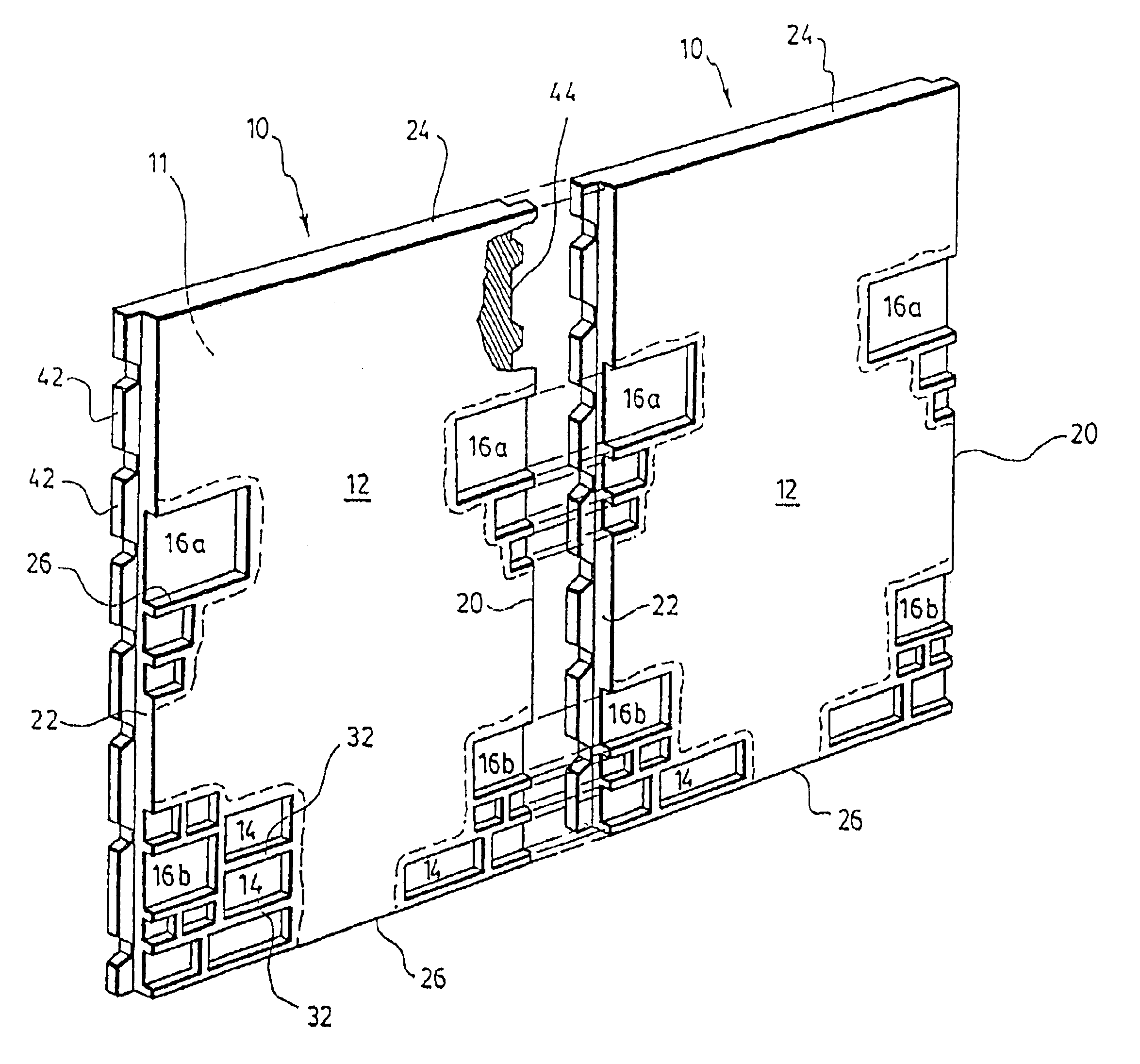 Panel, a kit and a method for forming a masonry wall