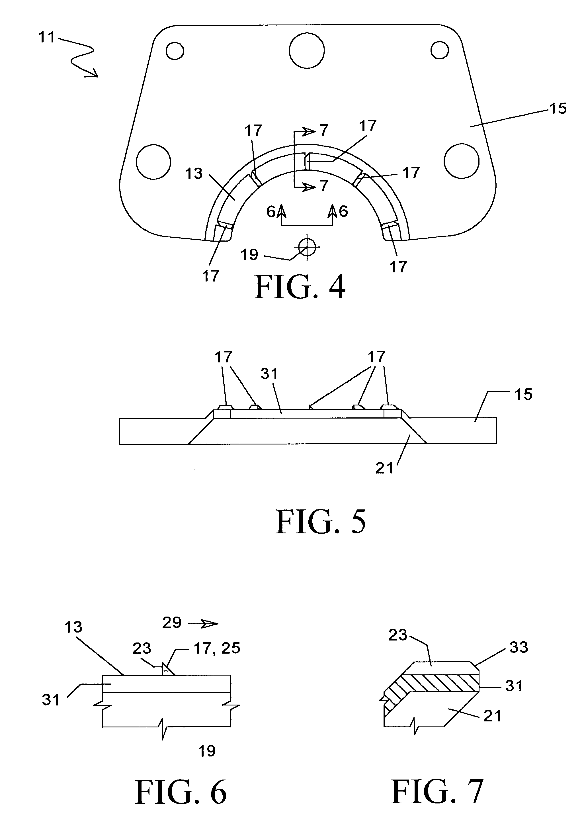 Anti-rotation neck support knife