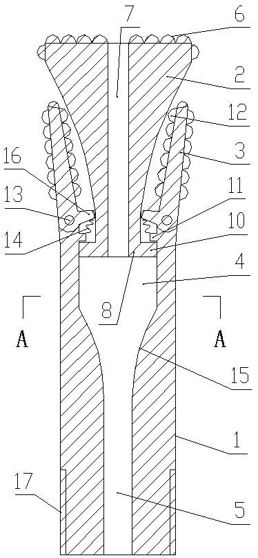 An integrated drilling and reaming construction method for anchor holes