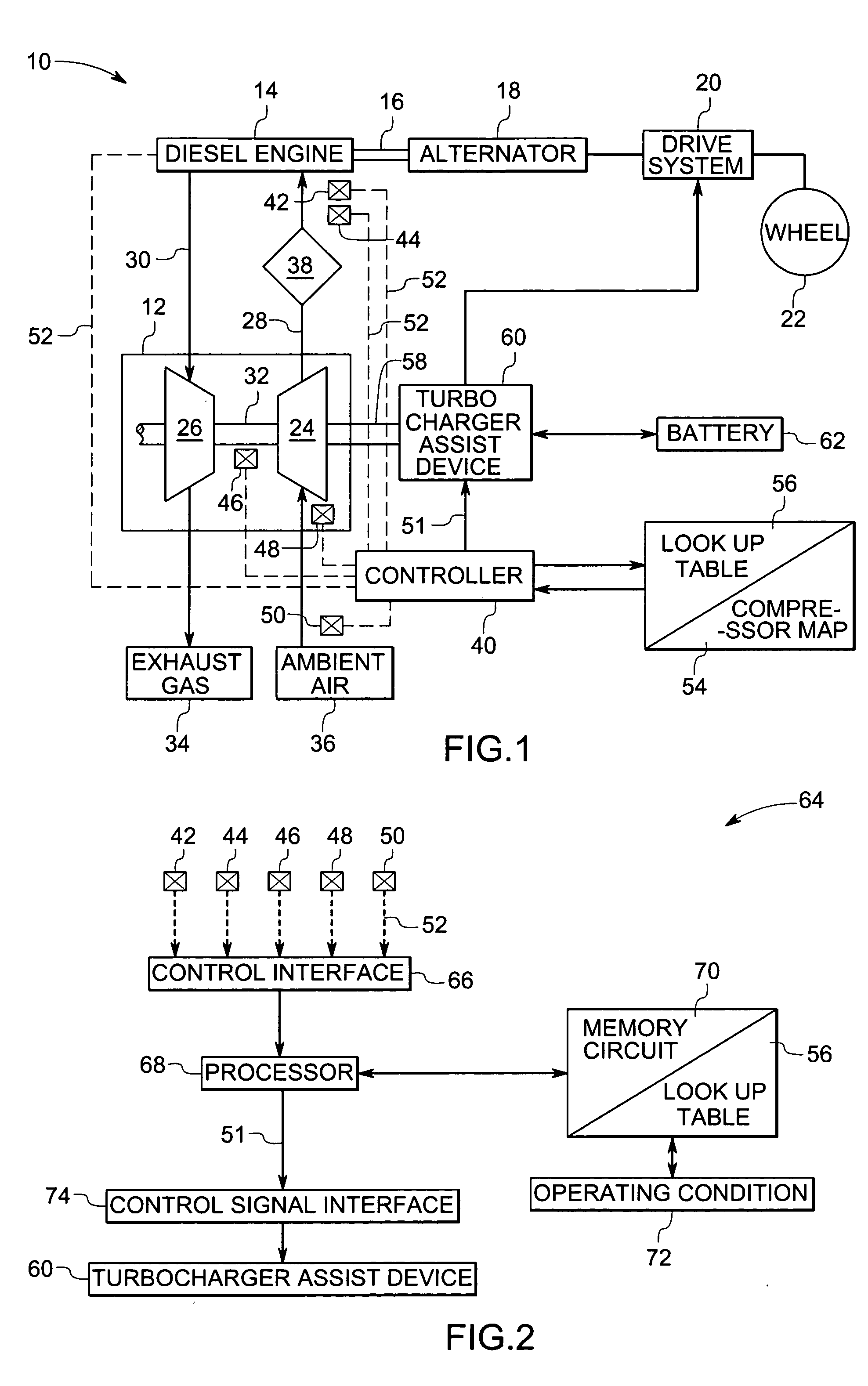 Method and apparatus for actively turbocharging an engine