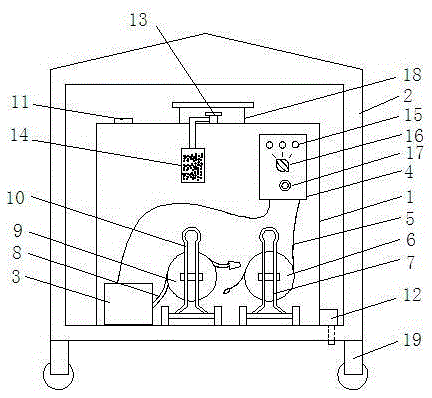 Portable multifunctional oil storage tank
