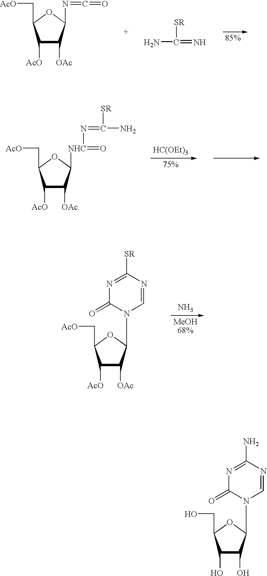 Synthesis of 5-azacytidine