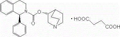 Synthesis method of solifenacin succinate