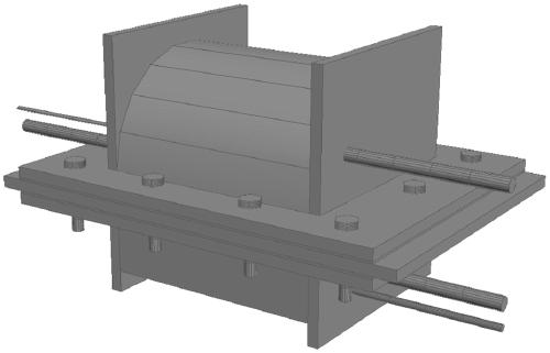 Dielectric barrier discharge pollutant treatment device based on micro-gap channel