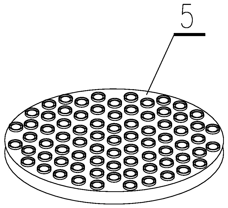 High-efficiency continuous washing separation tower and dephenolized fraction separation method