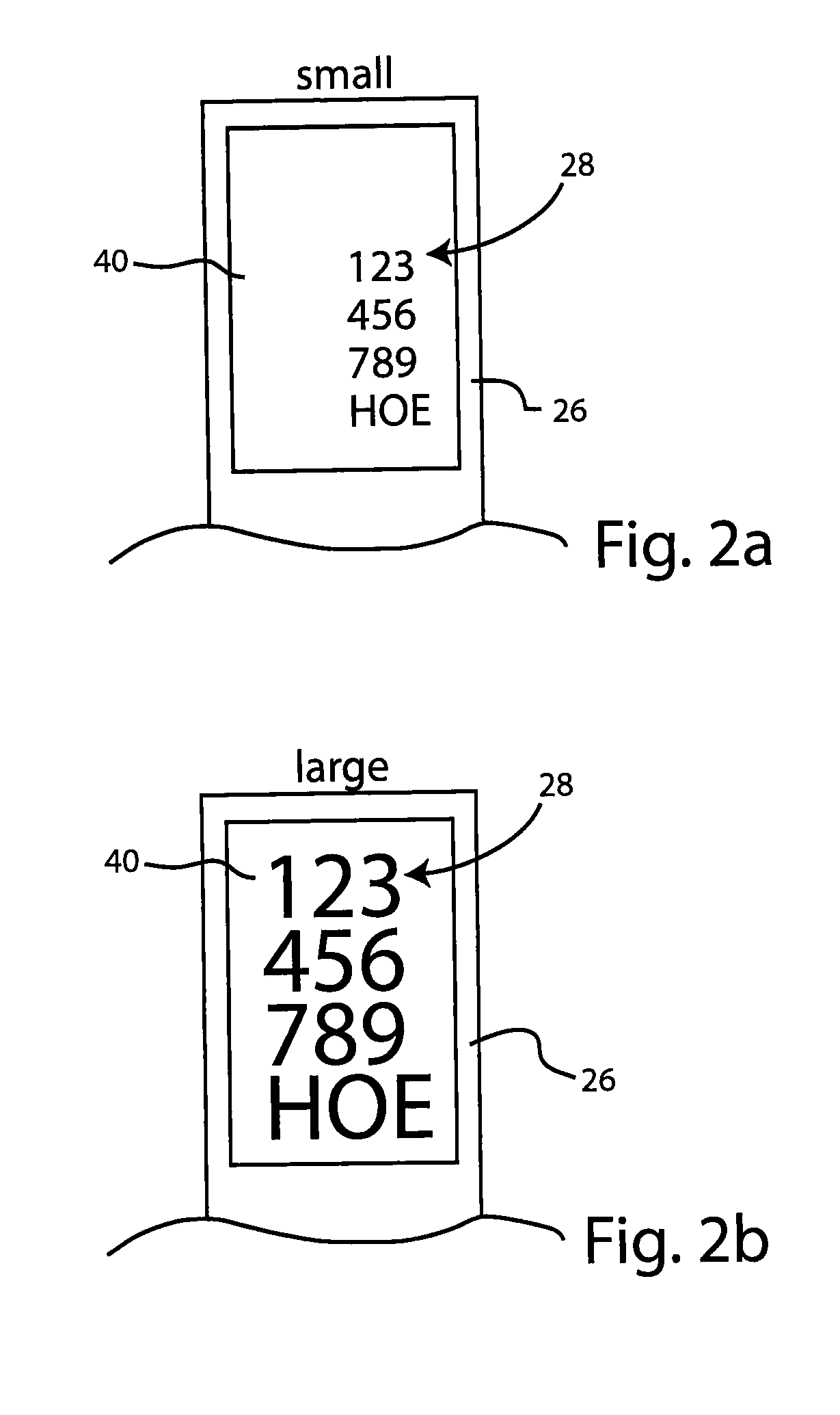 Touch sensitive remote control system that detects hand size characteristics of user and adapts mapping to screen display