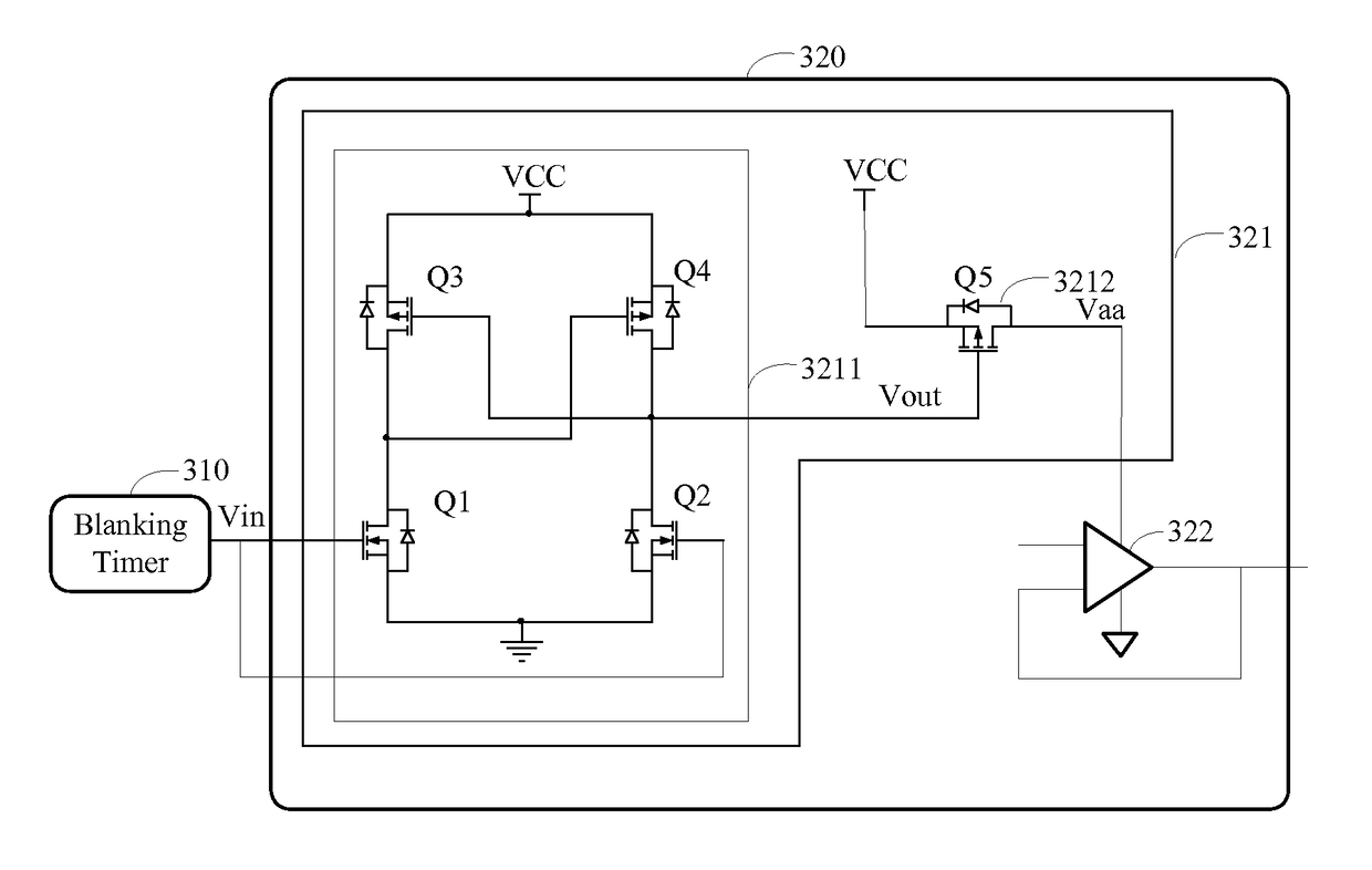 Driving circuit for source driving chips and liquid crystal display panel