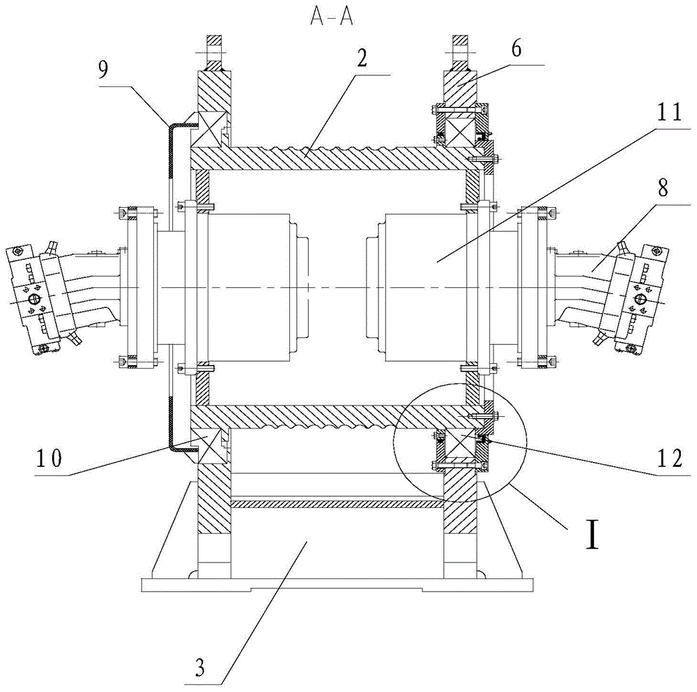 Take-up, pay-off and towing double-drum friction winch for cable laying machine