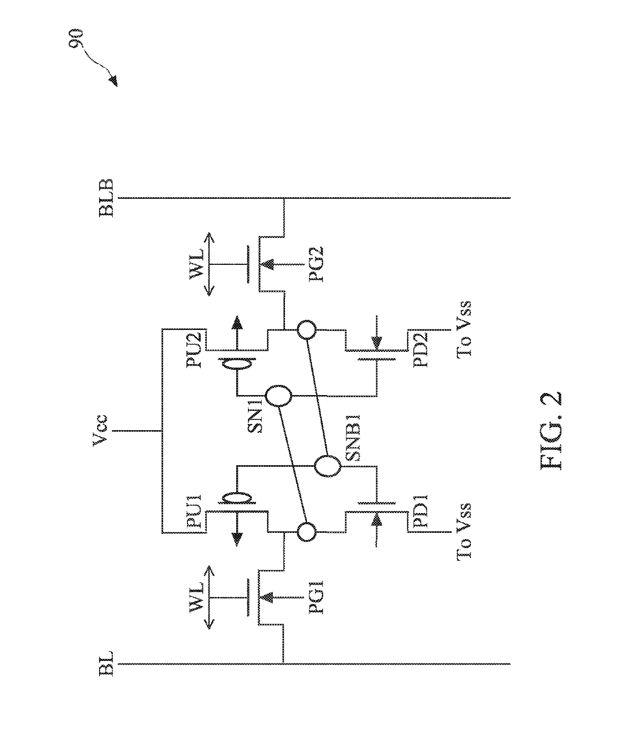 Using three or more masks to define contact-line-blocking components in FinFET SRAM fabrication