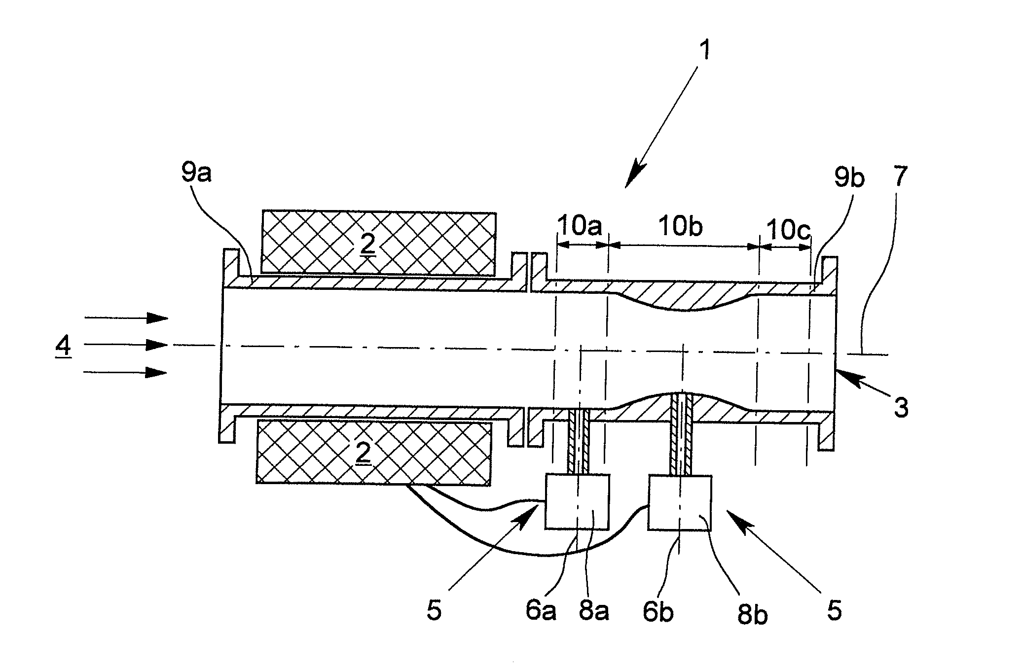 Nuclear magnetic flow meter and method for operation of nuclear magnetic flow meters
