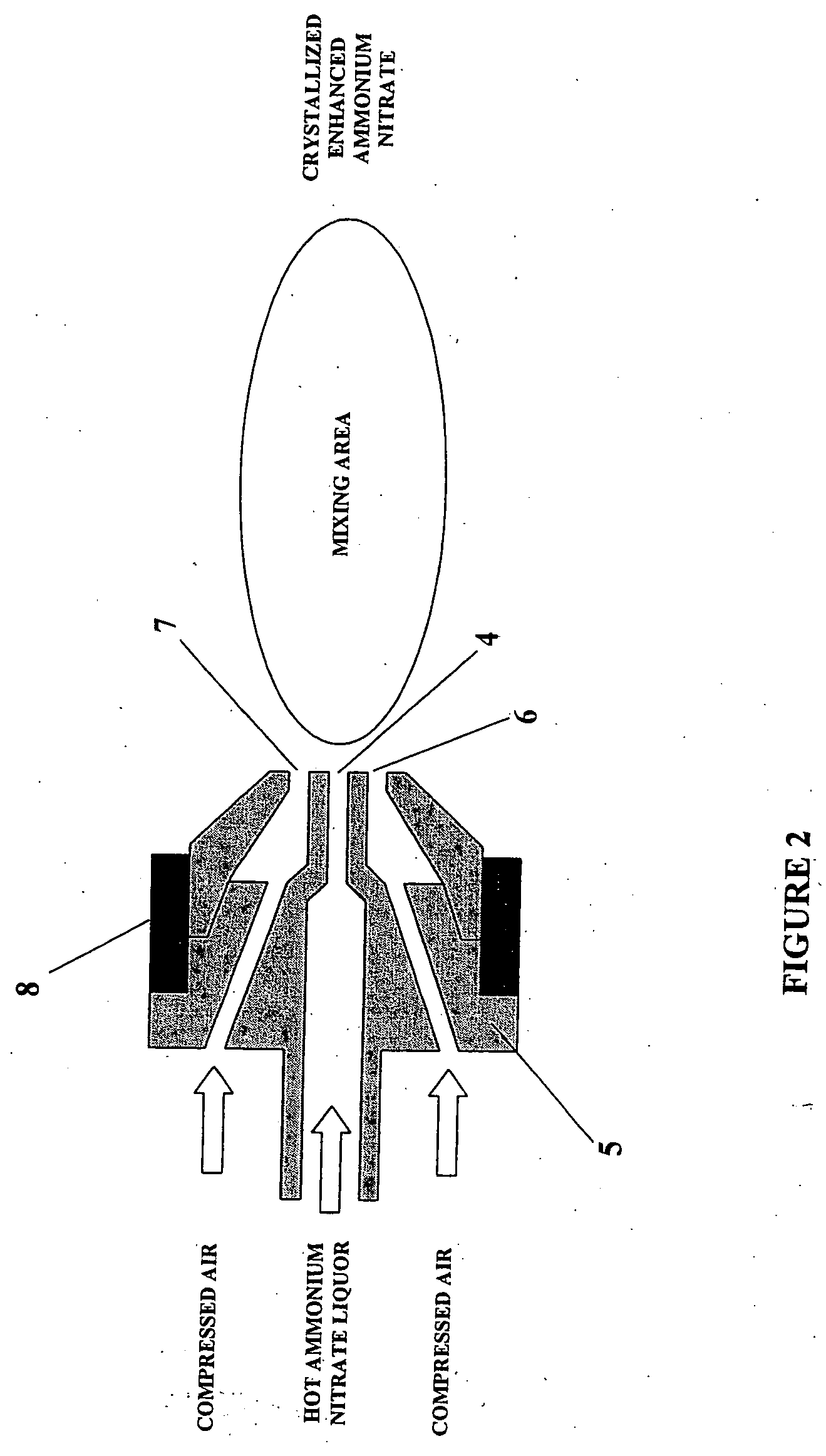 Ammonium nitrate blasting agent and method of production