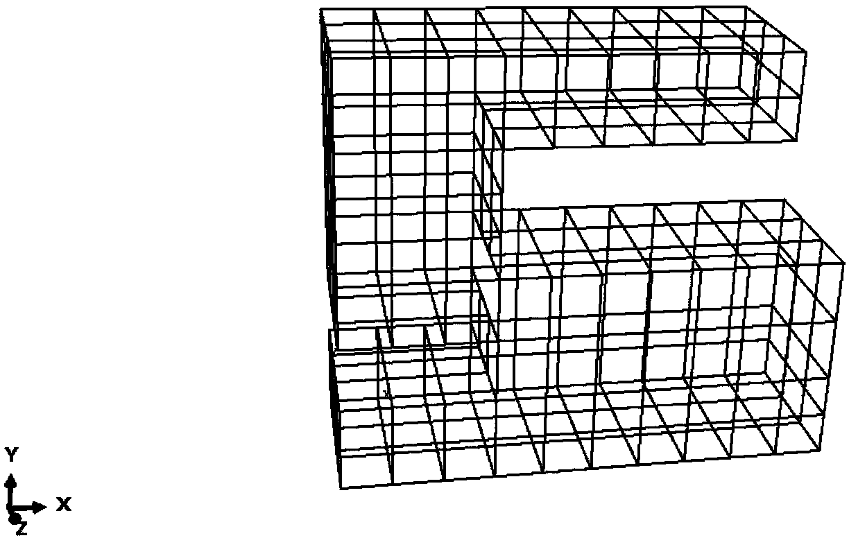 Modeling method of discrete element fluid-solid coupling grid model based on ABAQUS-PFC3D