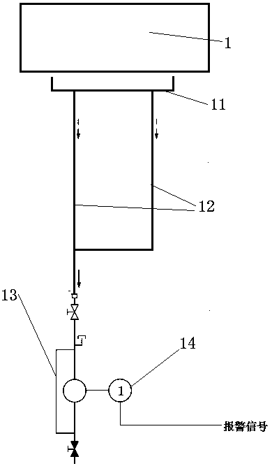 Exciter cooler inner and outer leakage liquid monitoring system and method