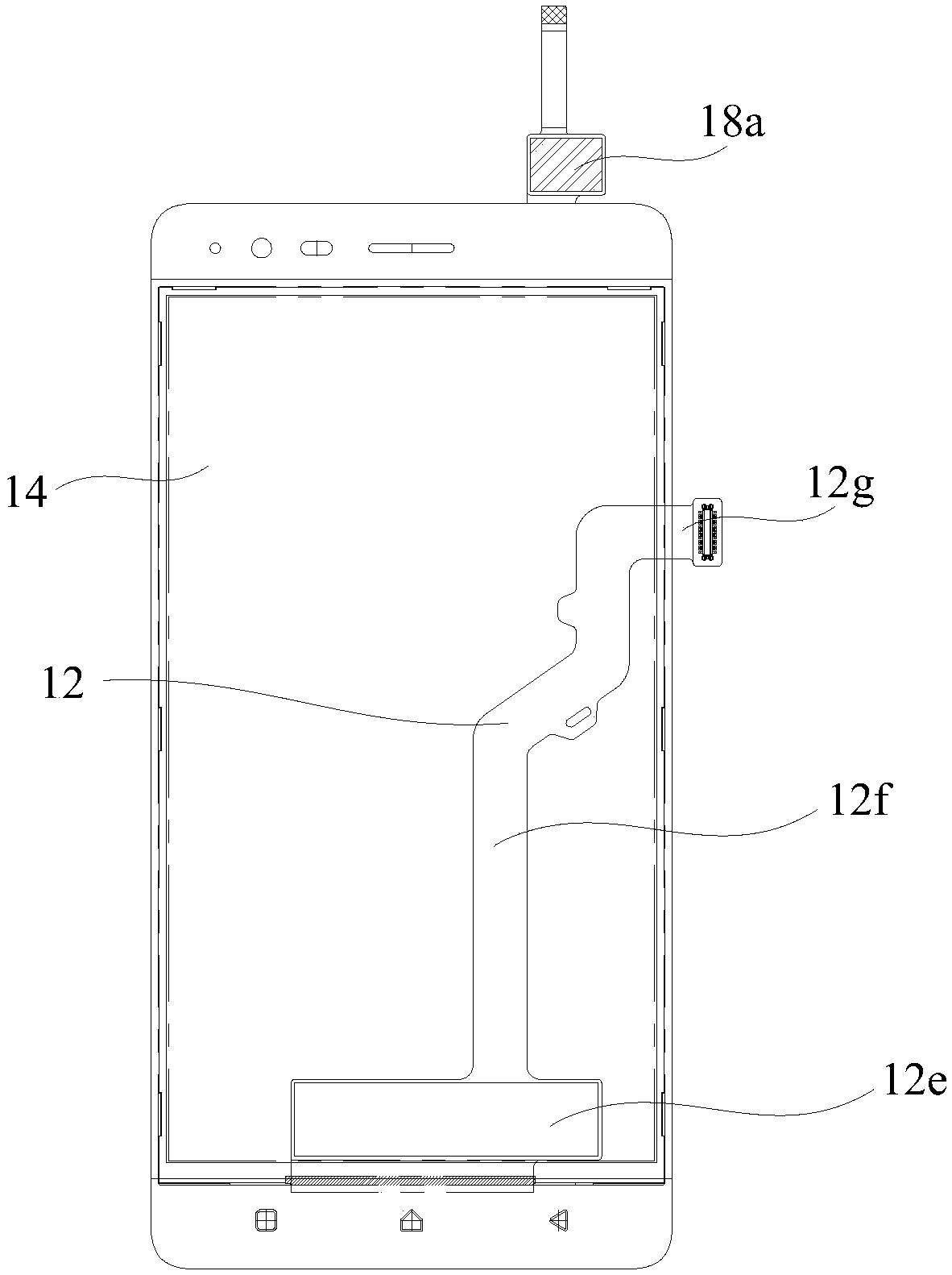 Display module and composite flexible circuit board thereof