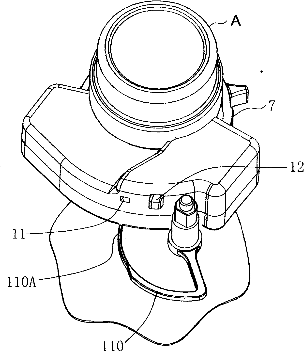 Bandage type wine bottle burglar preventor and special unlocking device