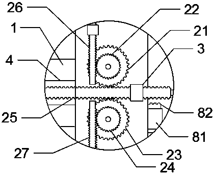 High-speed rice transplanter line spacing adjusting mechanism with function of adjusting line spacing