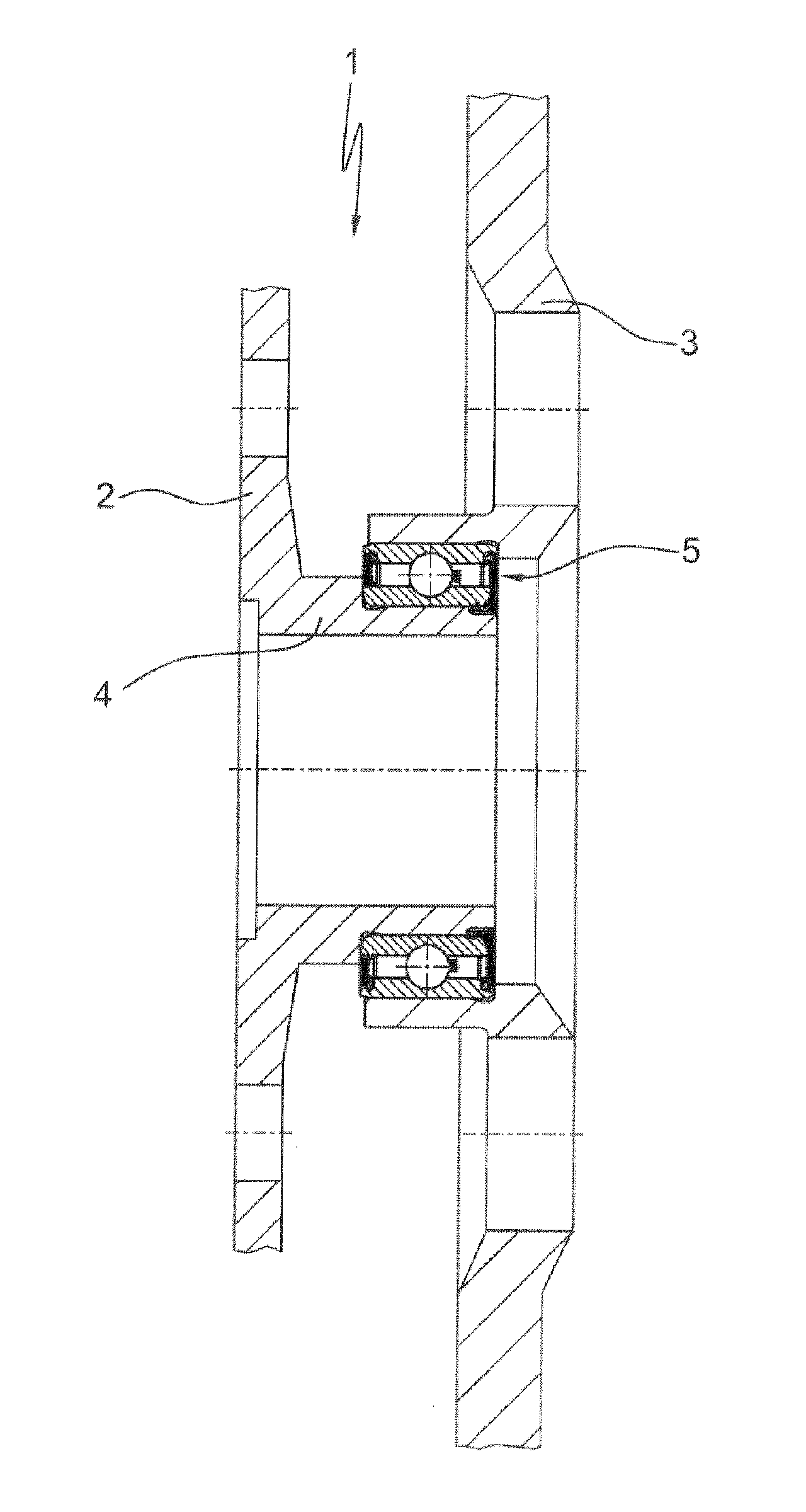 Rolling bearing, particularly single-row deep groove ball bearing for a dual mass flywheel in a motor vehicle