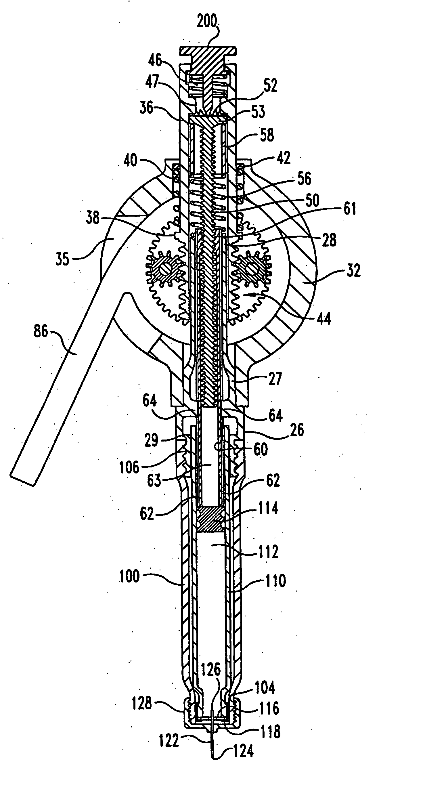 Medication dispensing apparatus with squeezable actuator