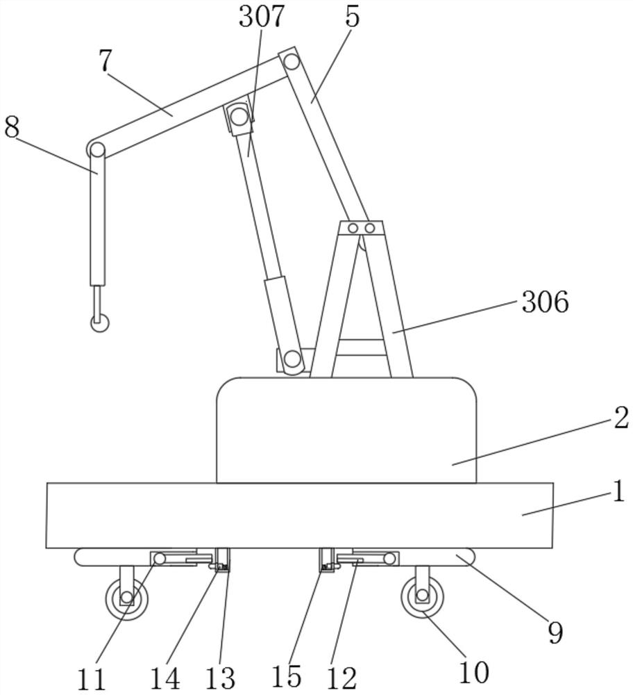 Reinforced hoisting machinery connecting shaft