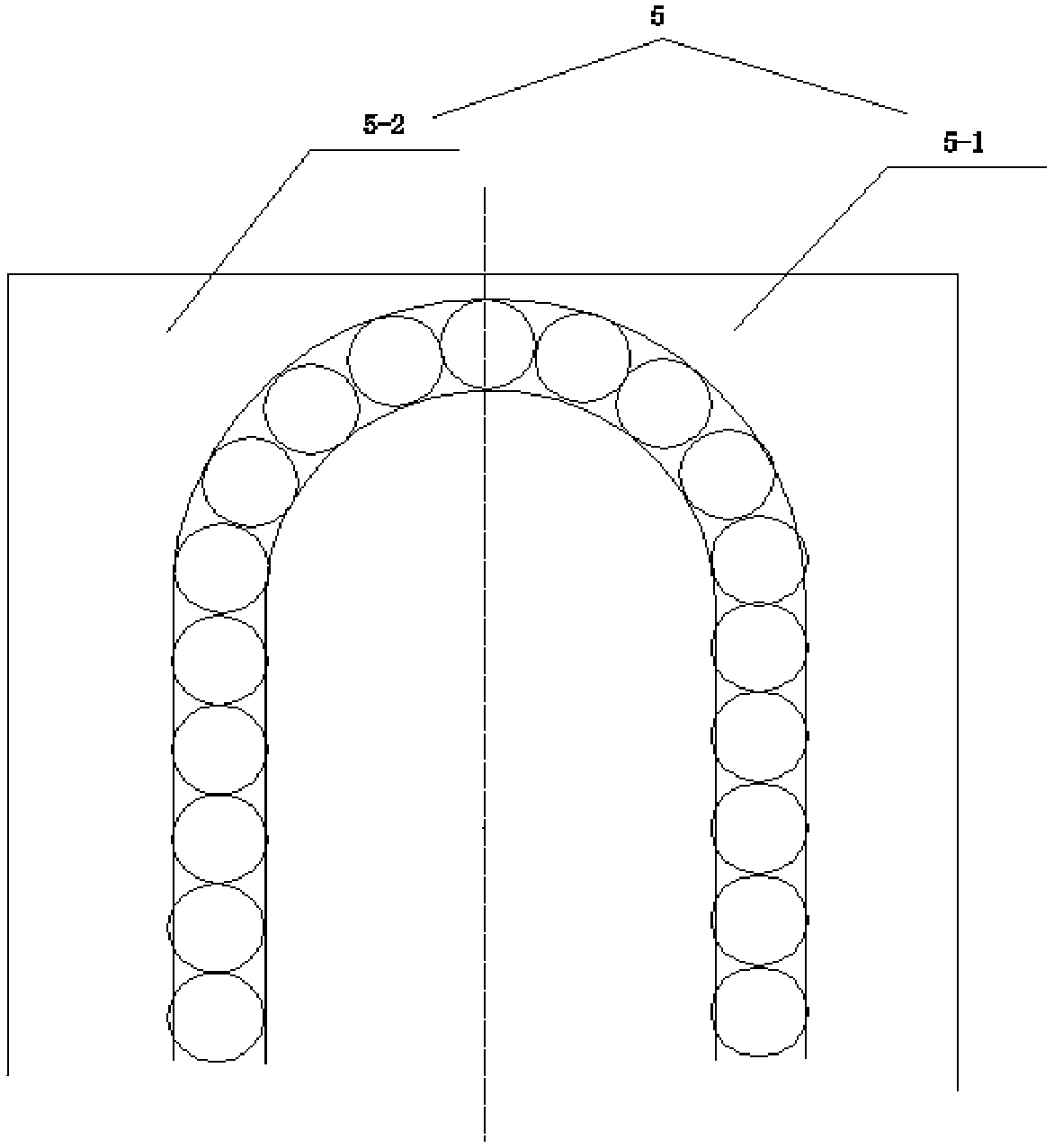 Anti-oxidation U-shaped surface enhancement Raman base coating device and method for monitoring vegetable pesticide residues