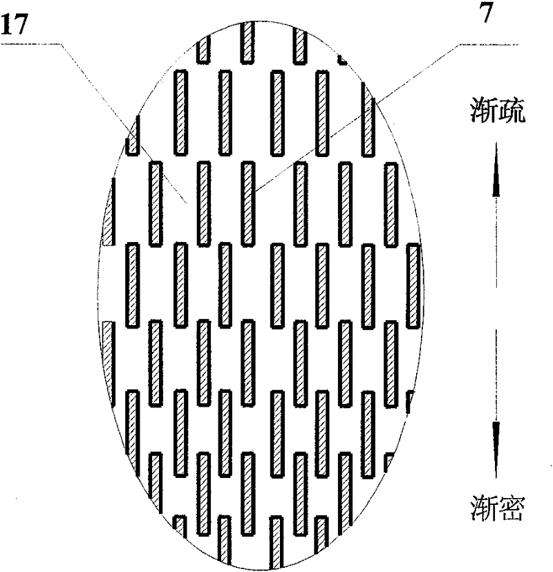 Vertical air-cooled pulverized coal burner capable of realizing continuous slag tapping