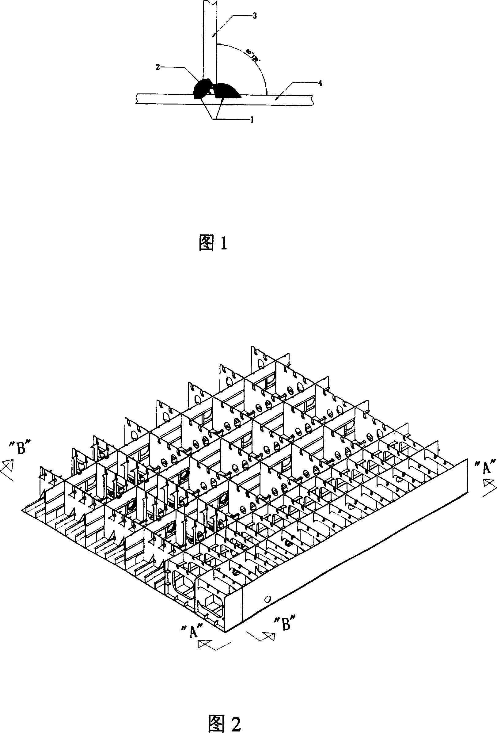 Method and device of tightness test for filler weld