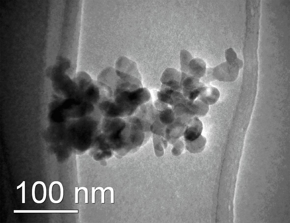Preparation method of nickel ferrite spinel nano-powder