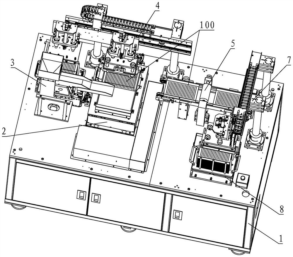 Automatic implanting machine