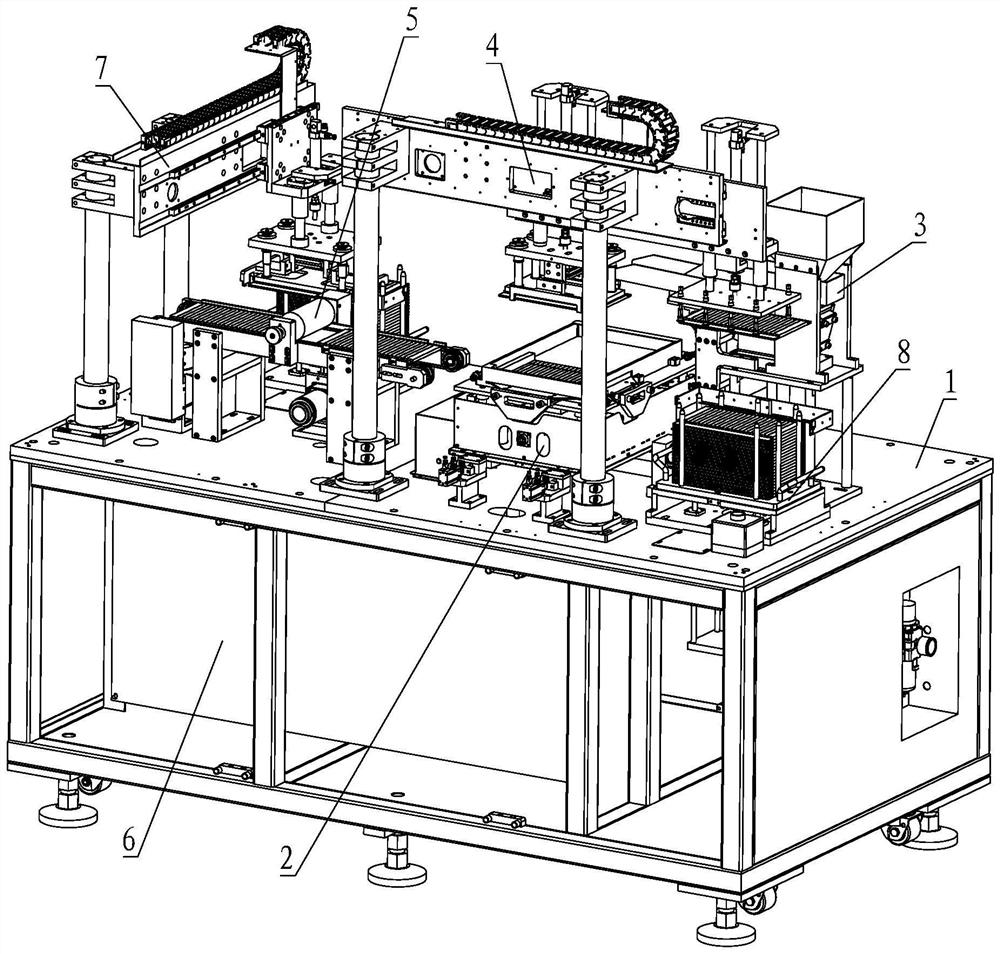 Automatic implanting machine