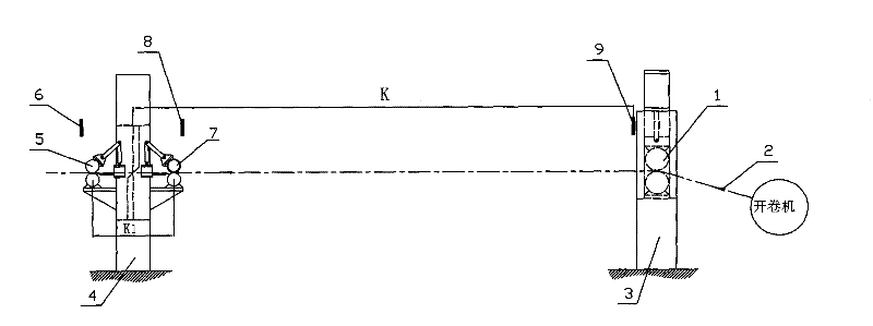 Method for preventing broken pieces of band tail from blocking shearing when shearing band tail of cold rolled strip steel production unit