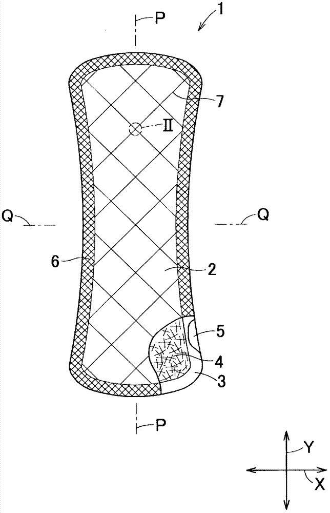 Body fluid treatment article and method for manufacturing same