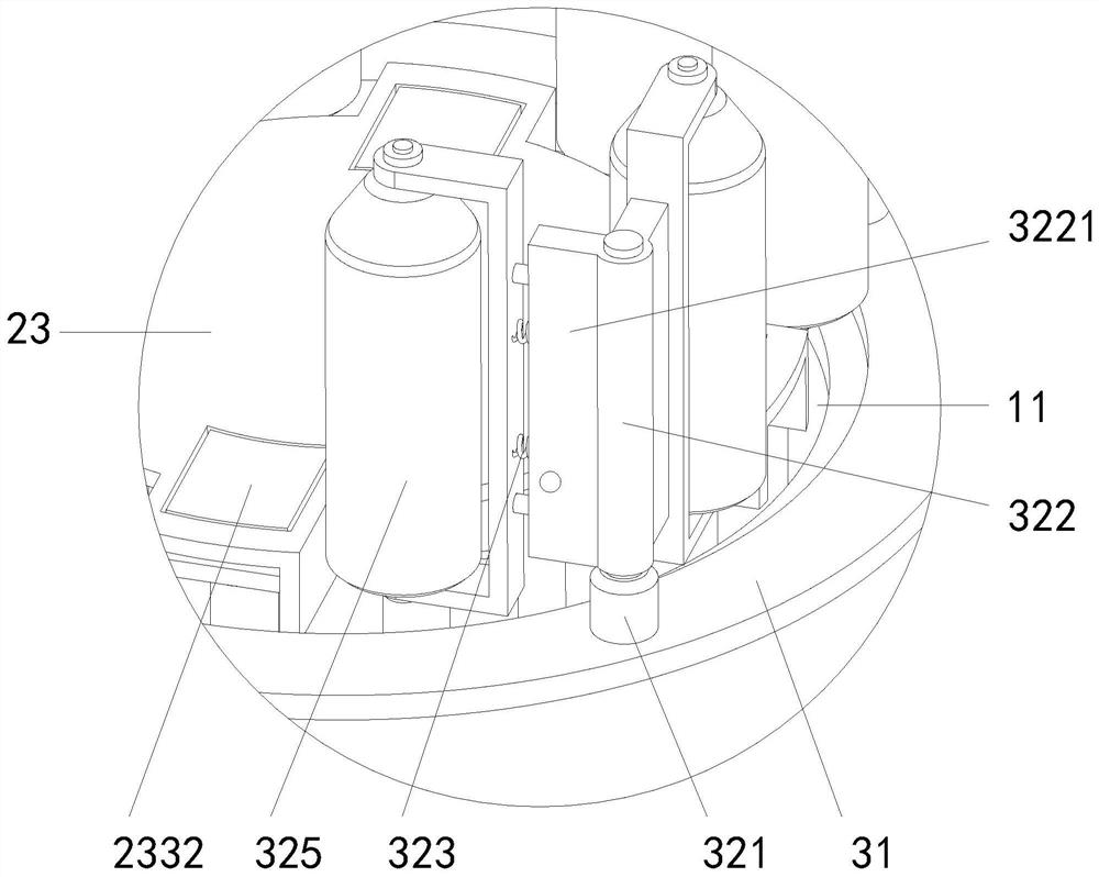 A pretensioning device for stamping and lamination processing of electric motor stator