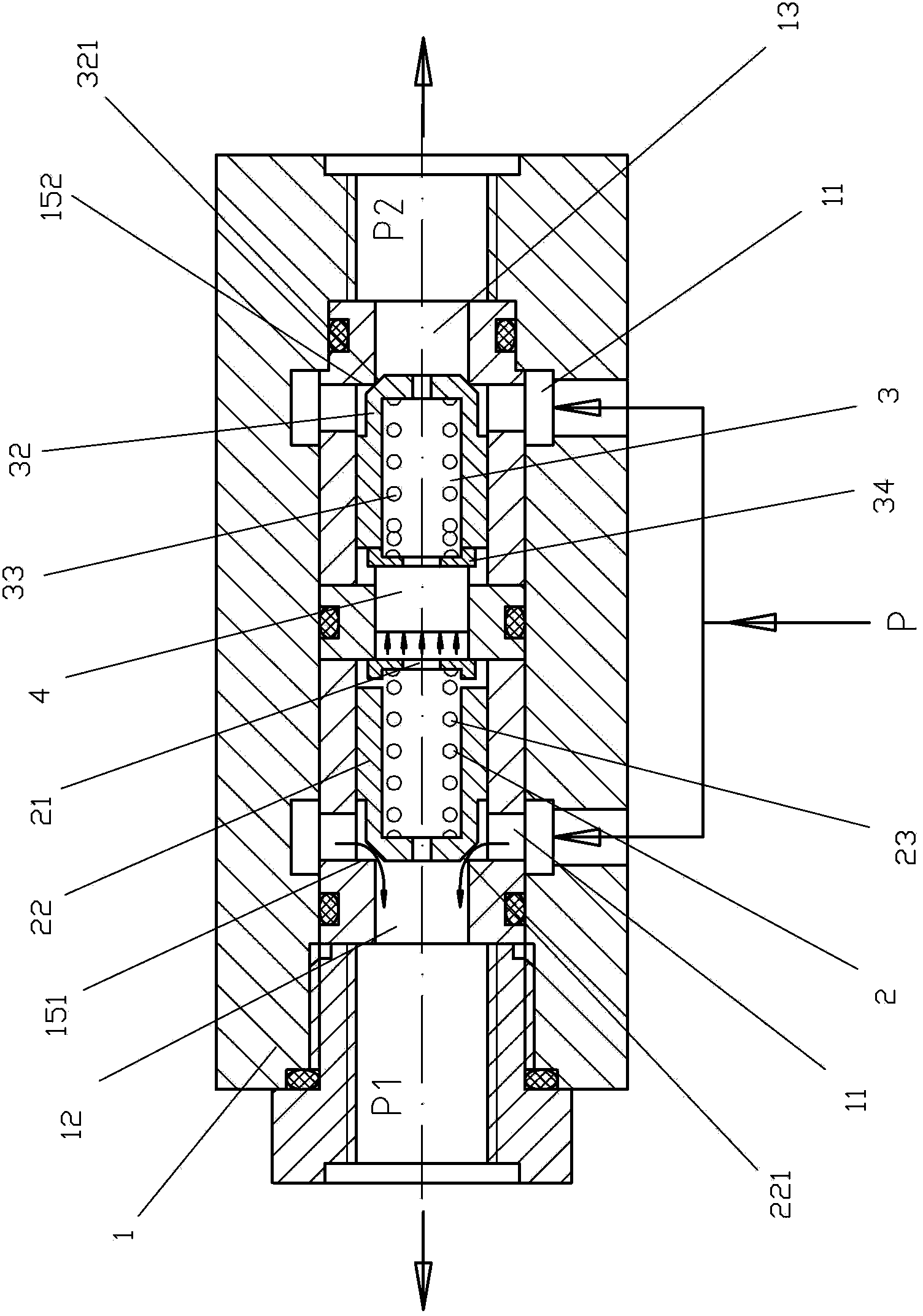 Dual-pipeline hydraulic safety valve
