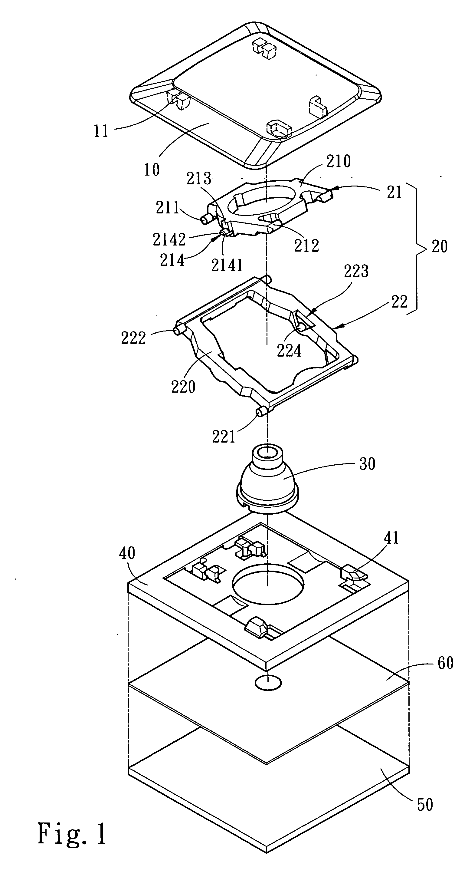 Pushbutton mechanism for keyboards