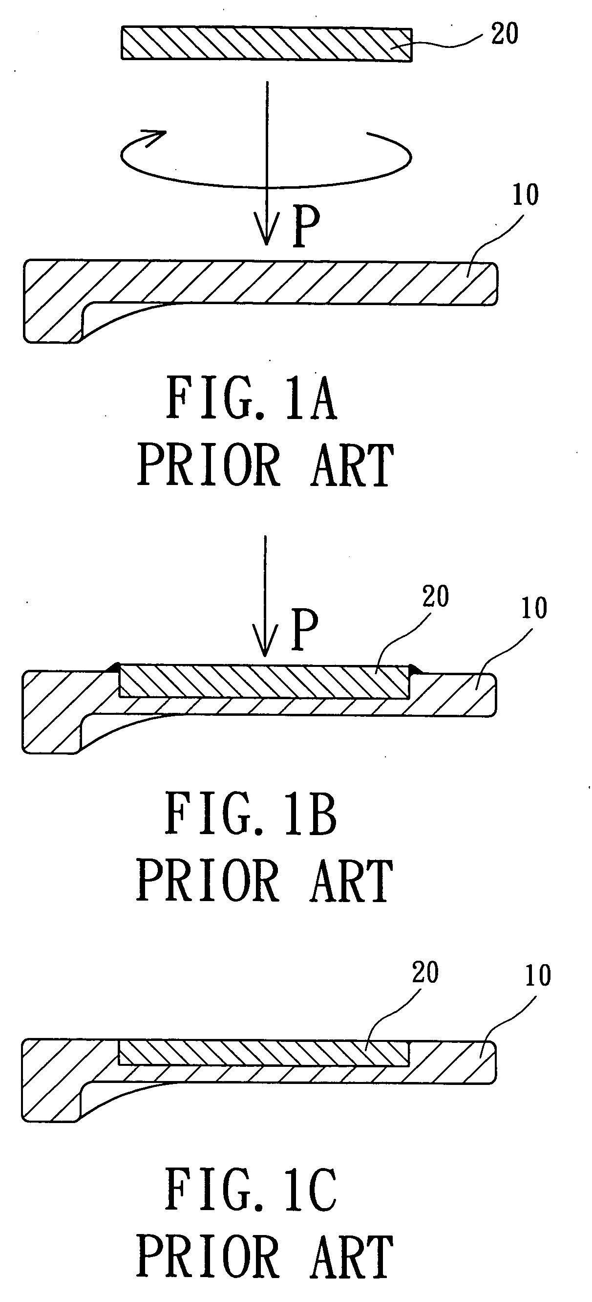 Friction welding structure for striking plate of golf club head and method therefor