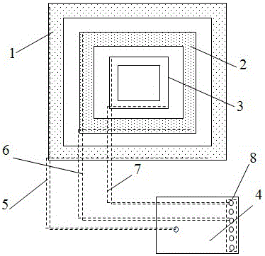 A full range transient electromagnetic synchronous sounding device