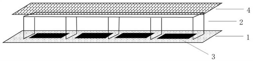 Heat-transfer flame-retardant graphene heat-conducting plate and preparation method thereof