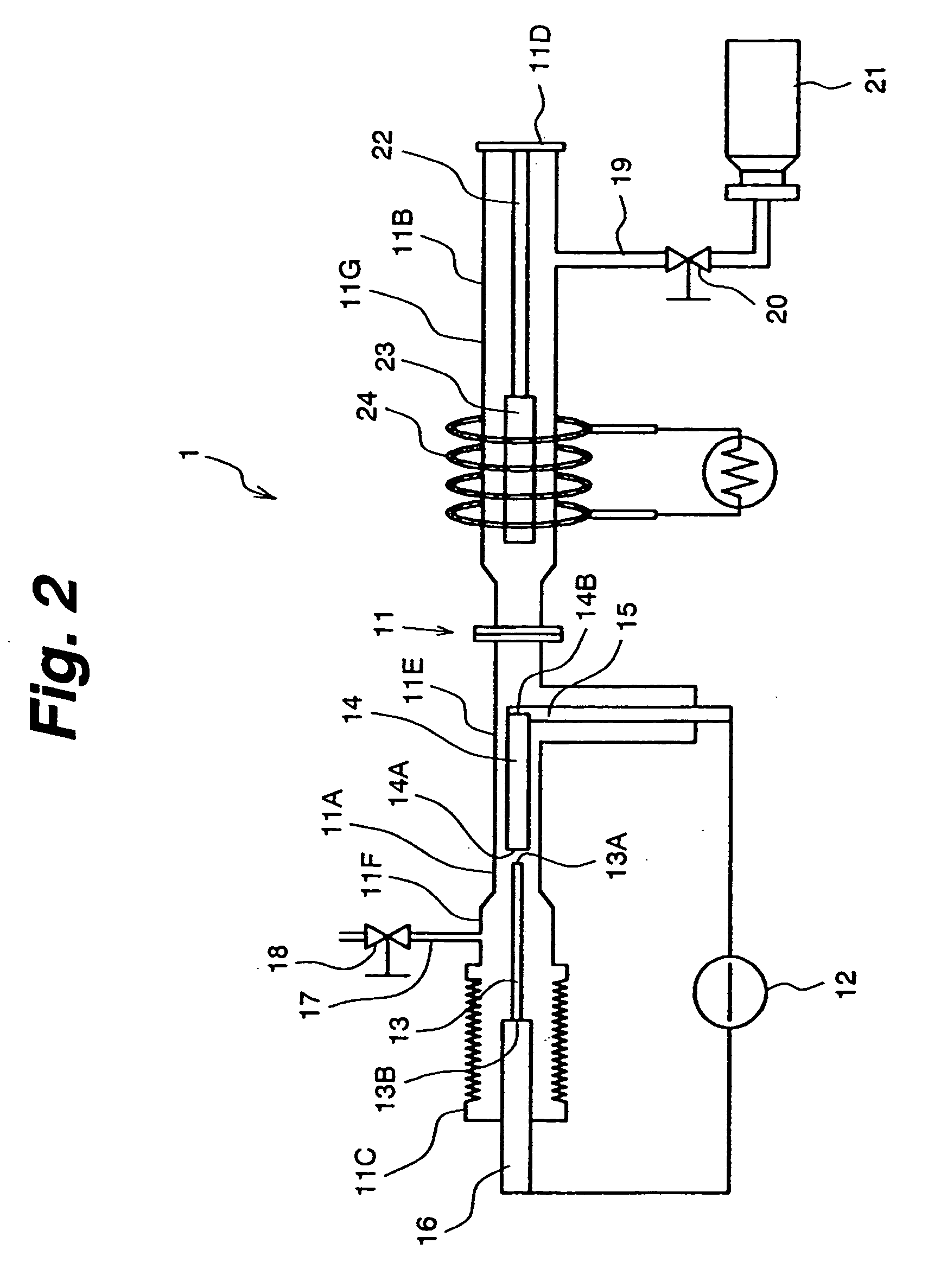 Device and method for manufacture of carbonaceous material
