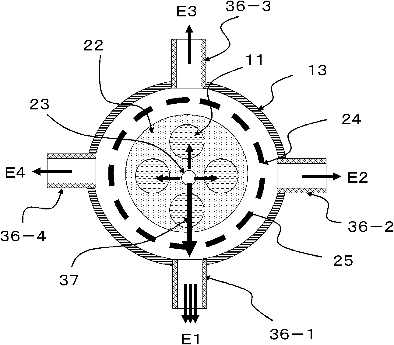 Exhaust method, exhaust apparatus and substrate treatment equipment