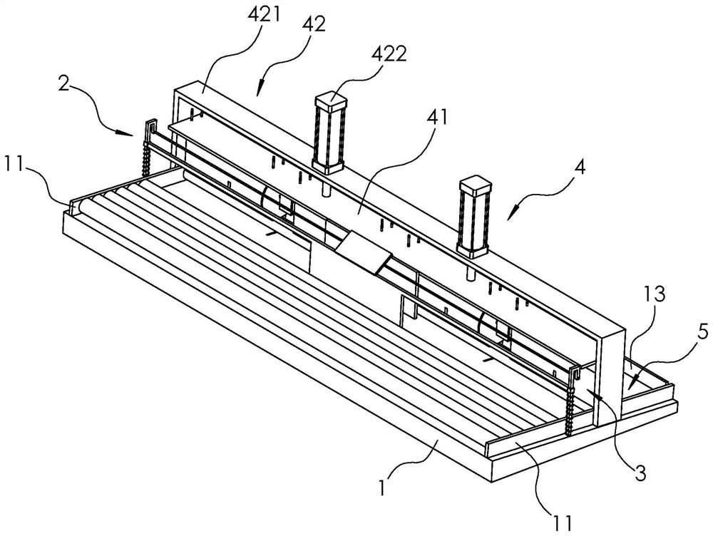 Machining device for hydraulic cylinder body